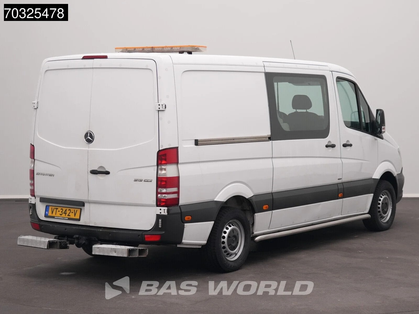 Mercedes Sprinter 313 CDI Automaat Dubbel Cabine Euro6 L2H1, Autos, Euro 5, Achat, Verrouillage central, Entreprise