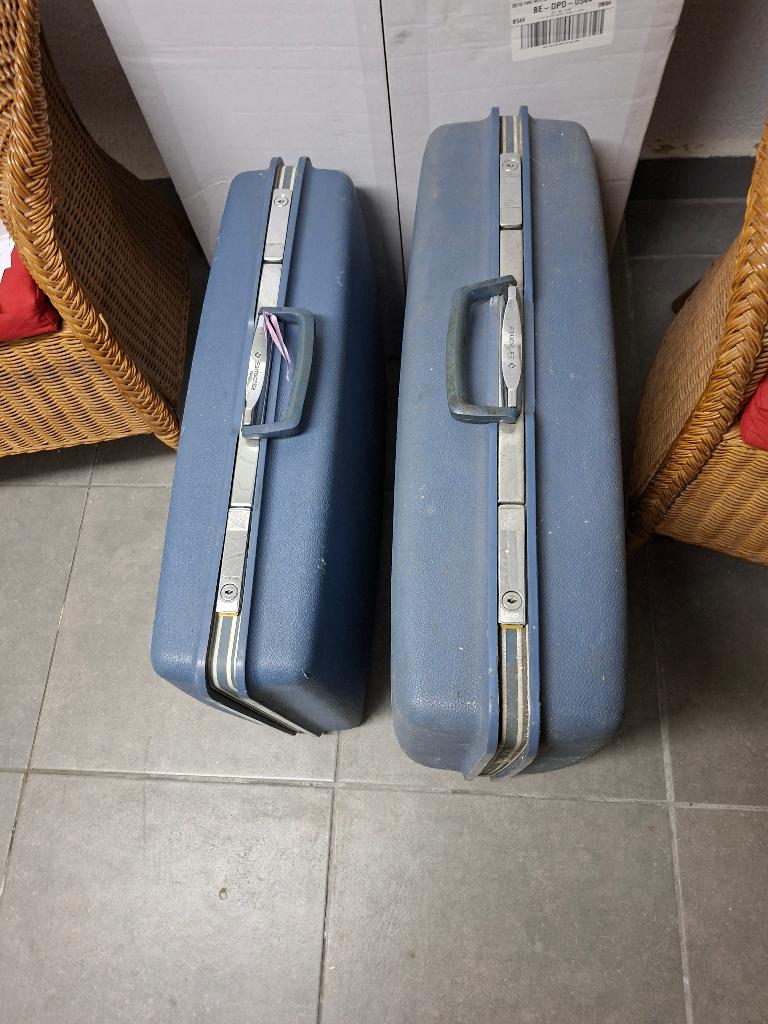 Valiezen Samsonite, Handtassen en Accessoires, Koffers, Gebruikt, Hard kunststof, Slot, Ophalen