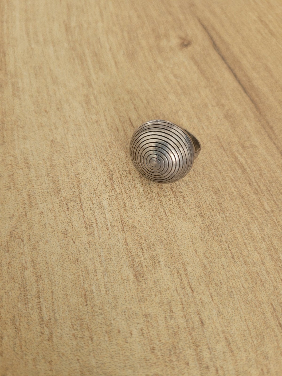 zilveren ring, Handtassen en Accessoires, Ringen, Ophalen, Gebruikt, Dame, Zilver