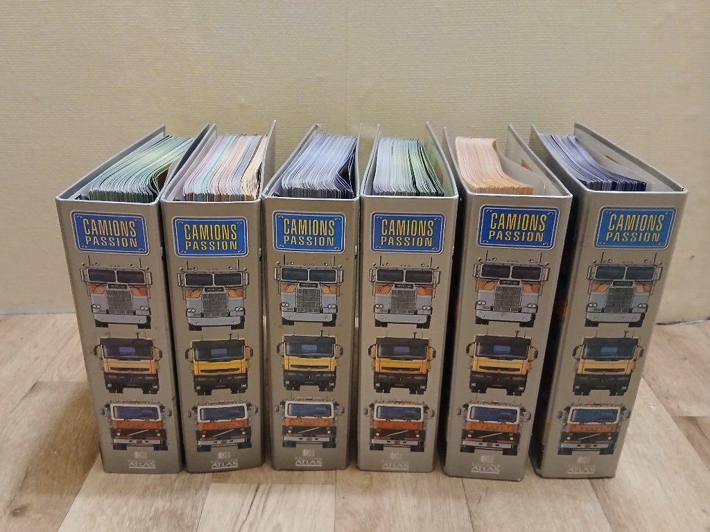 Collection de fiches "Camions passion", Enlèvement, Comme neuf