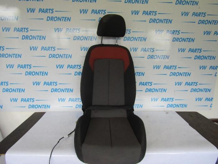 Stoel Bekleding rechts van een Audi Q2, Gebruikt, -, -, -