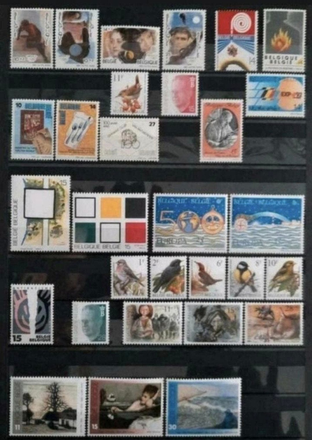 België: OBP 2439/88 ** Volledig jaar 1992., Frankeerzegel, Ophalen of Verzenden, Zonder stempel, Postfris