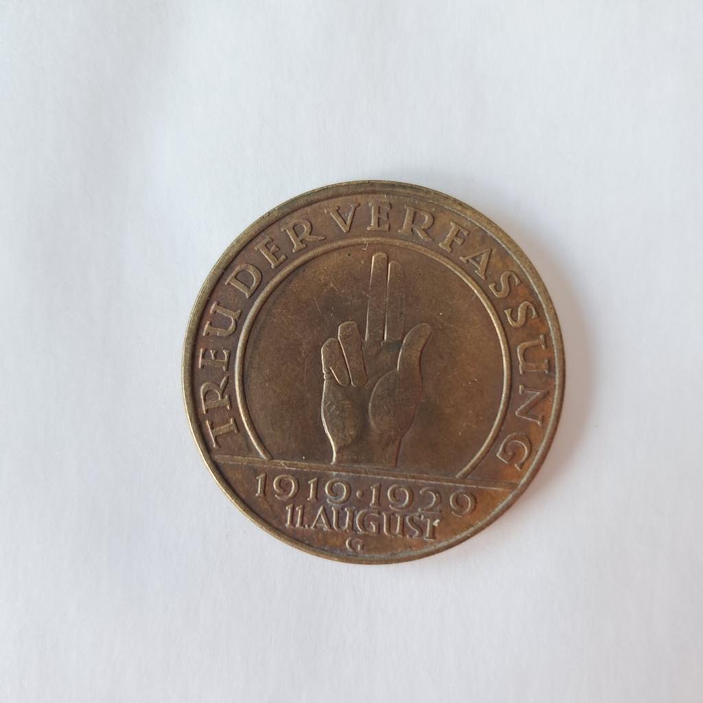 Médaille commémorative pour la période allemande de Weimar 1, Collections, Enlèvement ou Envoi