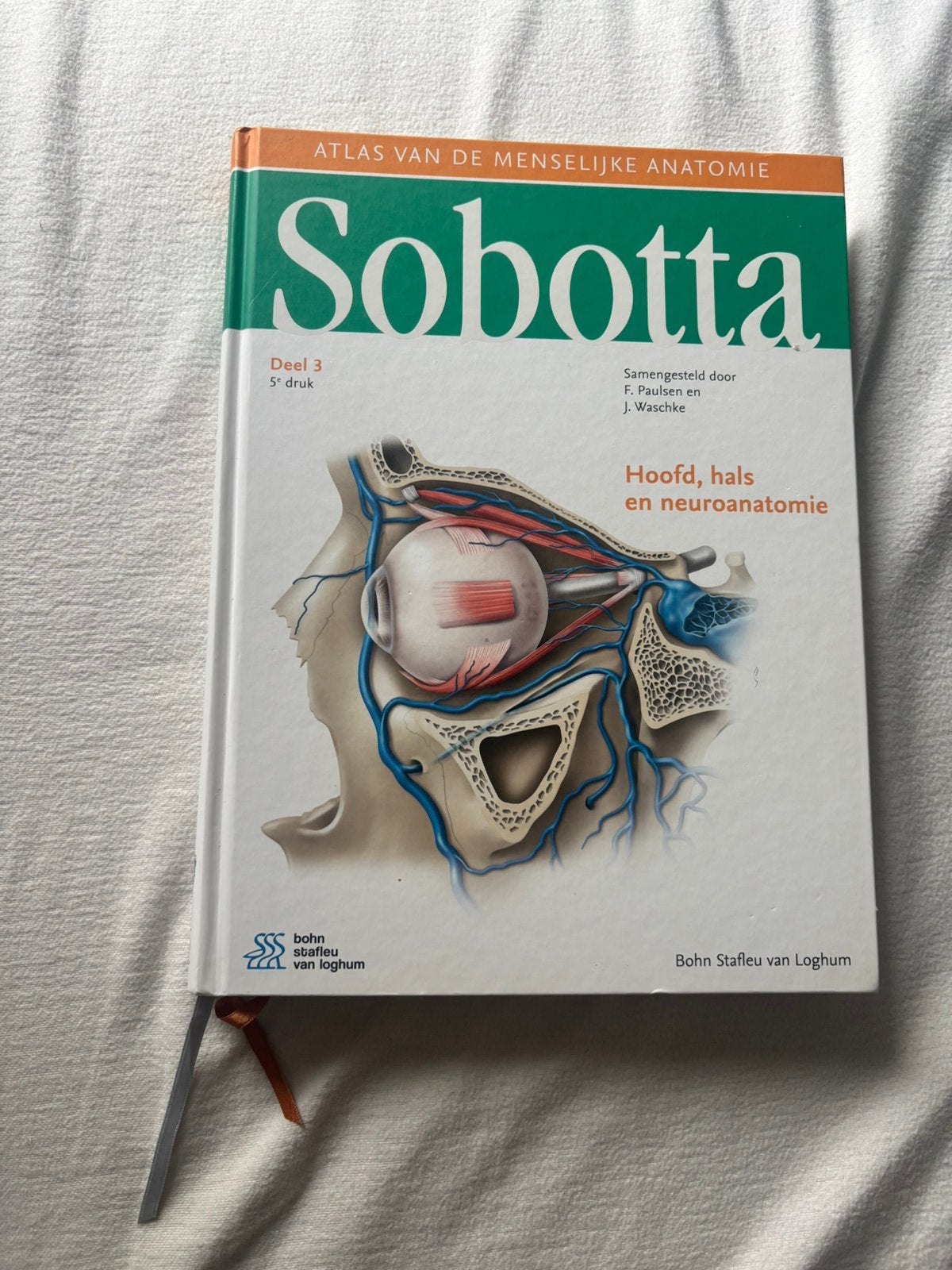 Sobotta partie 3 Tête, cou et neuroanatomie, Livres, Enlèvement ou Envoi, Friedrich Paulsen