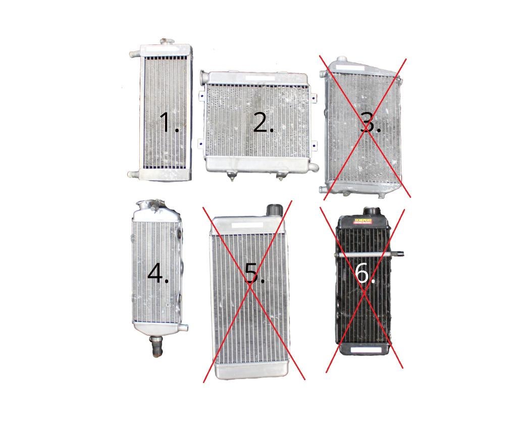 Verschillende Radiators te koop, Sport en Fitness, Karting, Ophalen, Gebruikt, Onderdelen Kart
