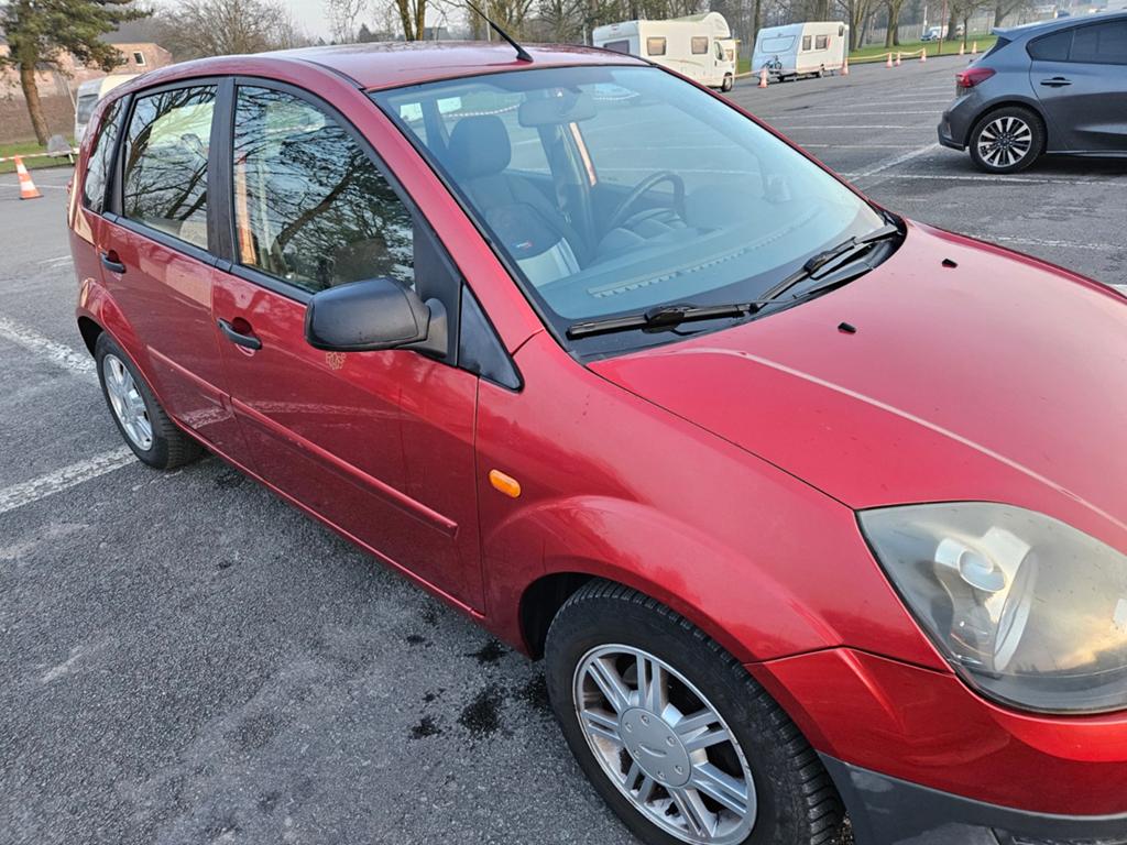 Ford Fiesta 2008 à vendre, Autos, Rouge, Achat, 5 portes, Particulier