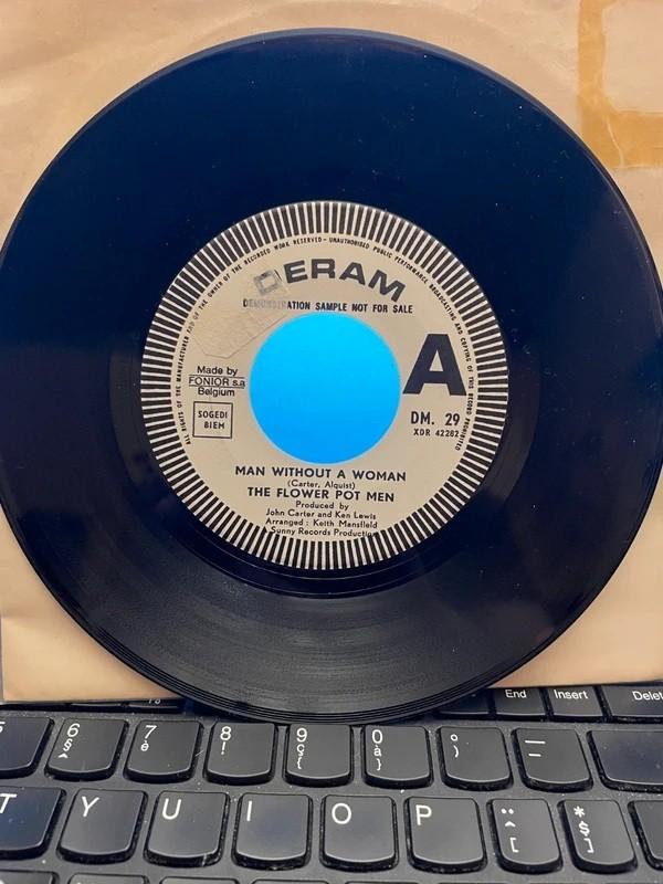 The Flowerpot Men - Man Without A Woman - 7" - promo copy, Verzenden, 7 inch