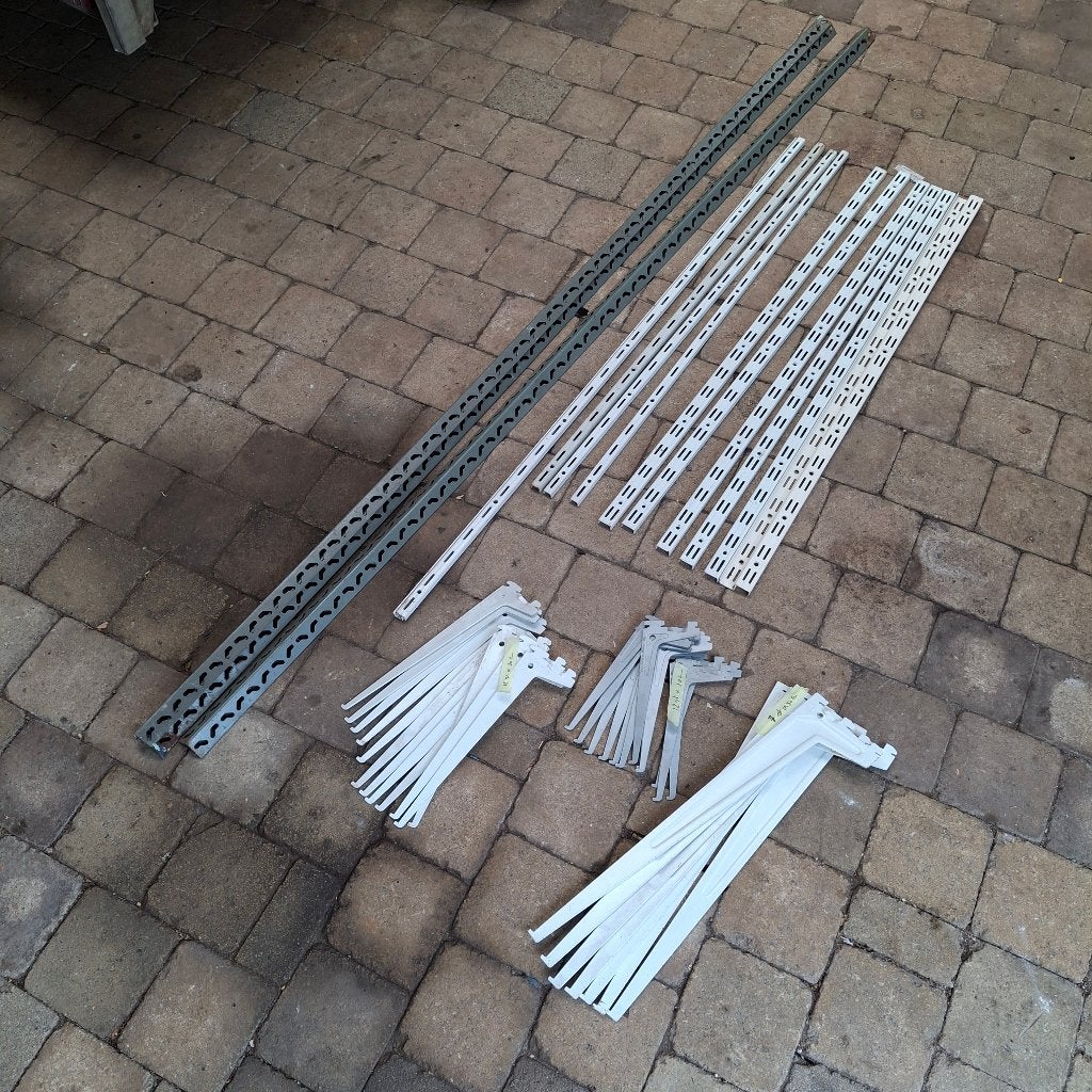 Wandrail-montagerekken-wandmontage, Doe-het-zelf en Bouw, Ophalen of Verzenden, Gebruikt