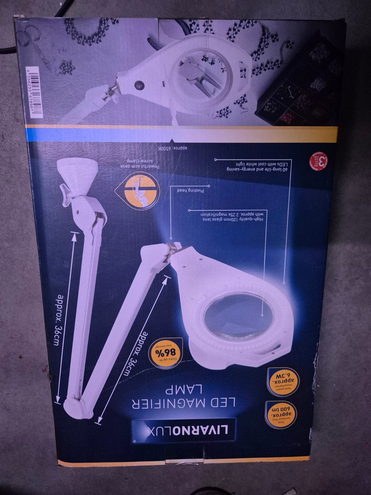 led magnifier lamp, Ophalen, Nieuw, Knutselmateriaal