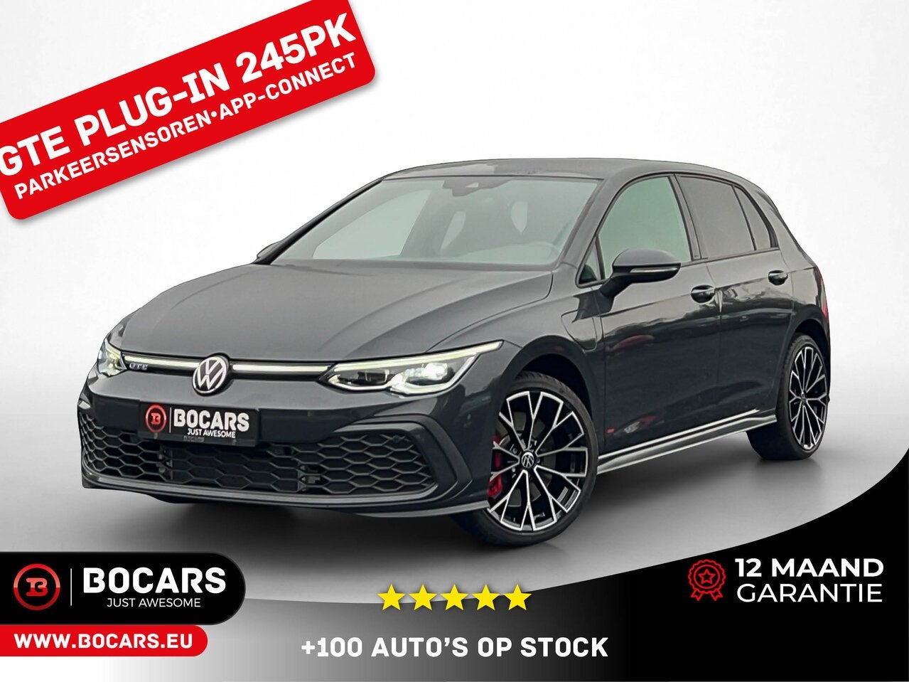 Volkswagen Golf GTE 8, Autos, Argent ou Gris, 0 kg, Ordinateur de bord, 5 portes