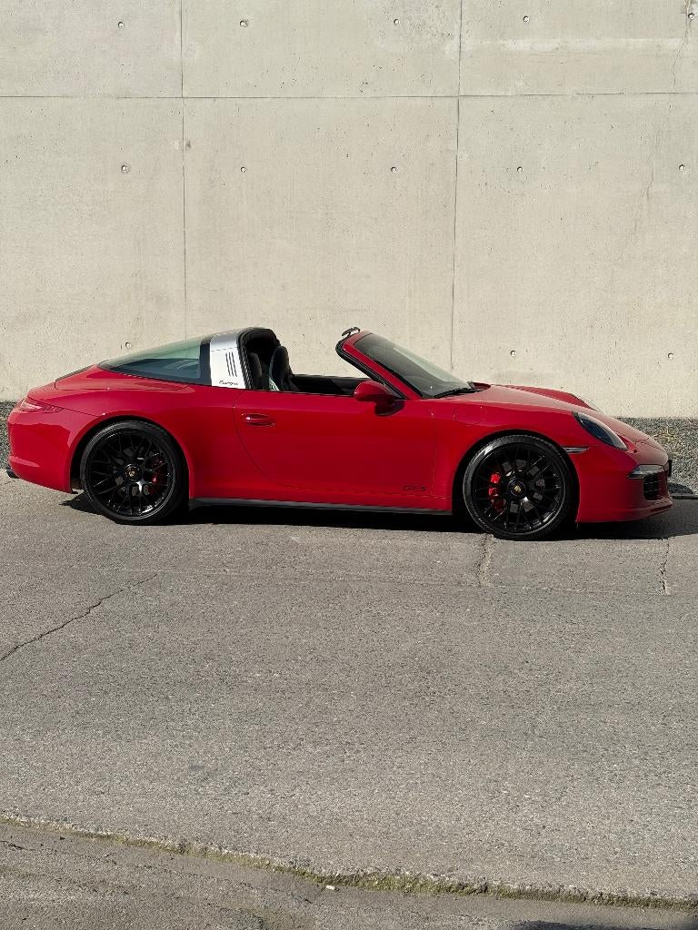 Porsche 991.1 Targa 4 GTS, Auto's, Automaat, Zwart, Cabriolet, Alcantara