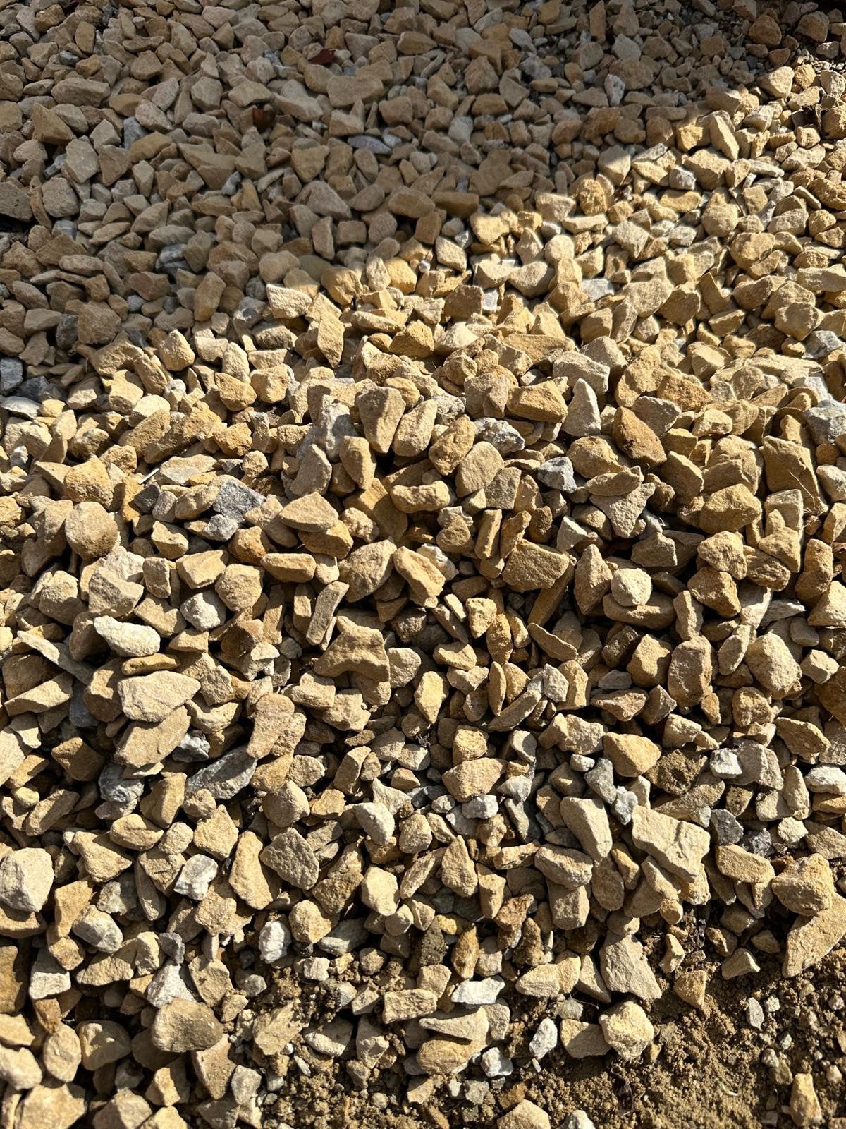 GRATIS steentjes dolemiet 170m2, Tuin en Terras, Ophalen