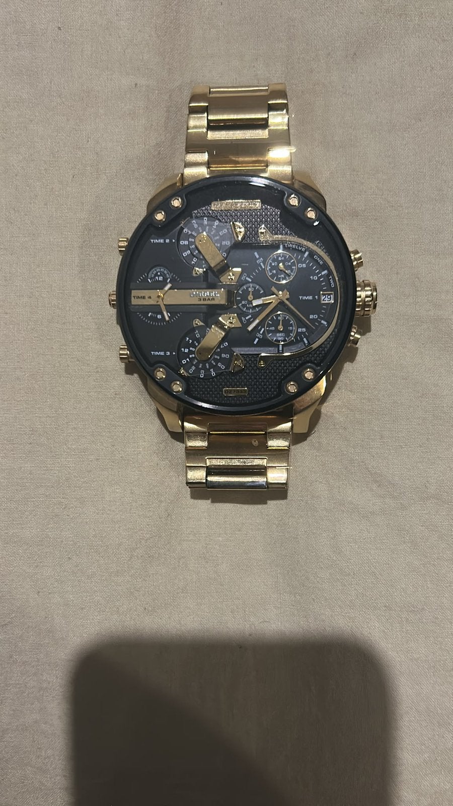 Montre Diesel, Montre-bracelet, Autres marques, Enlèvement ou Envoi, Acier