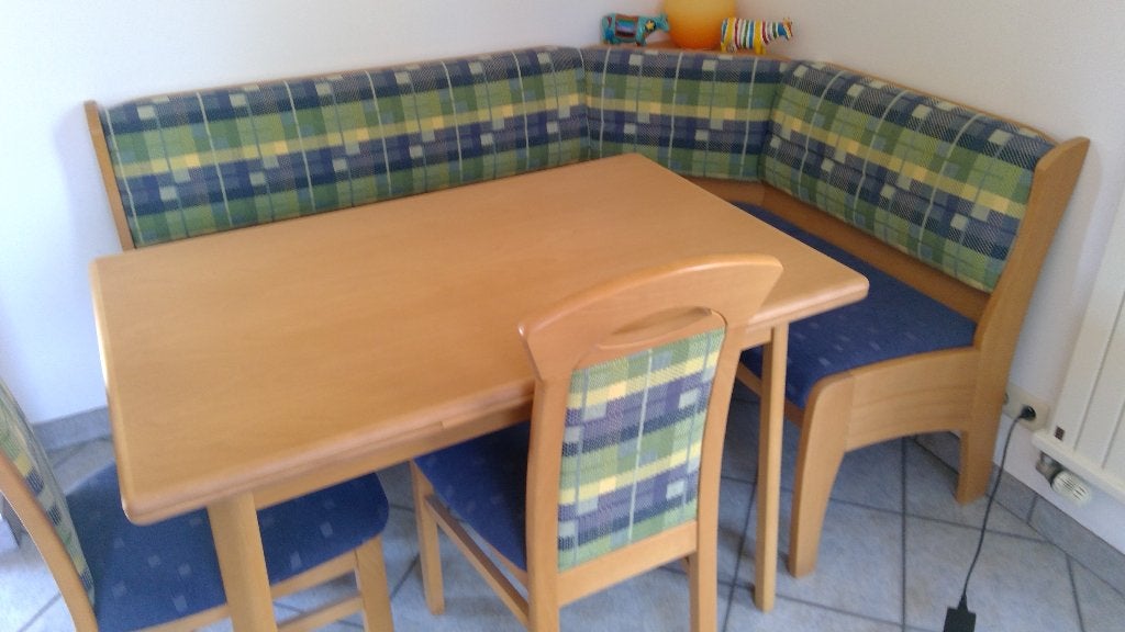 keukenhoek eettafel eventueel ook keukenstoelen, Huis en Inrichting, Ophalen, Zo goed als nieuw