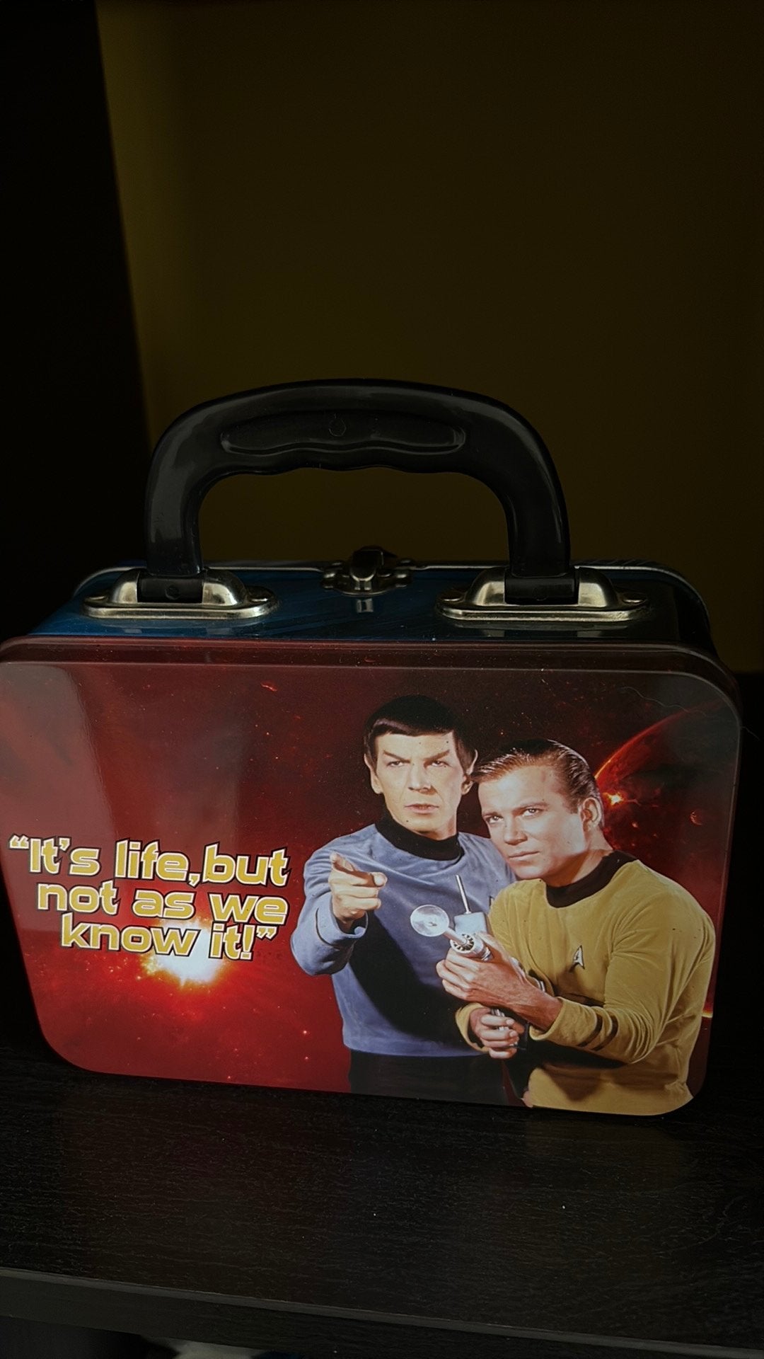 Star Trek - metalen koffertje, Ophalen, Nieuw, Metaal