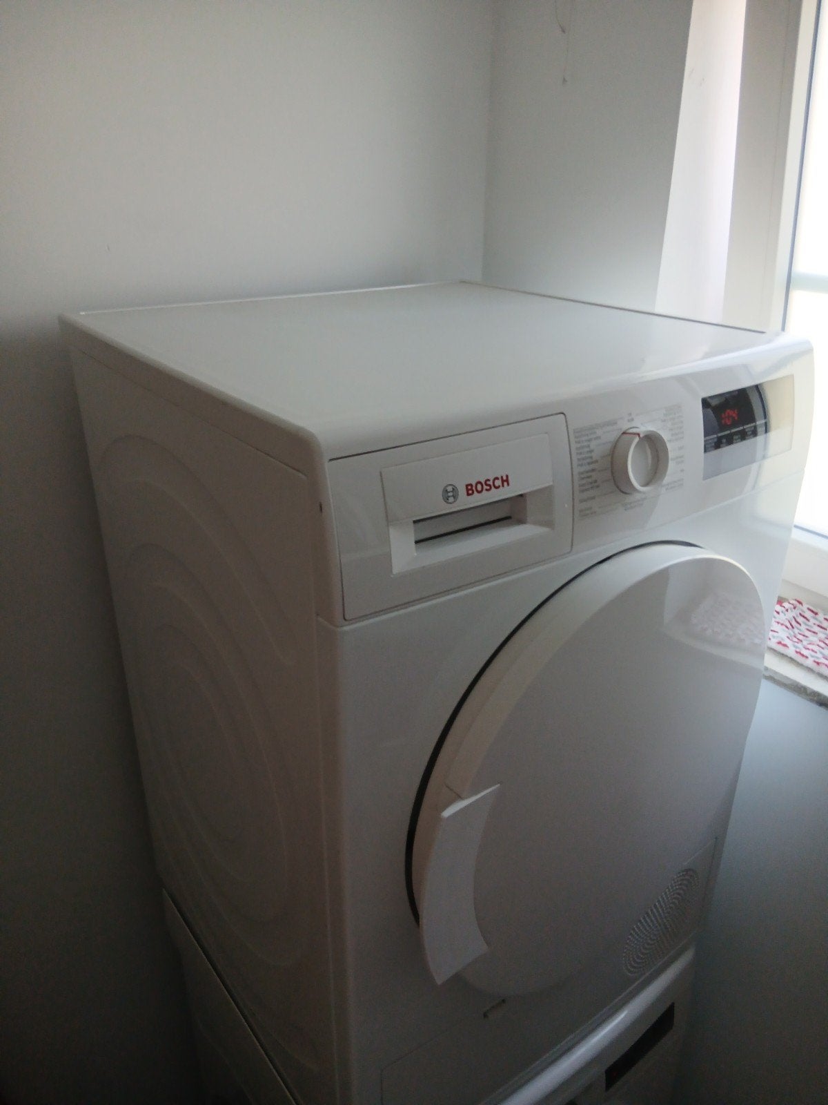 Droogkast Bosch serie 4 warmtepomp goede staat., Ophalen, 6 tot 8 kg, Gebruikt, Minder dan 85 cm