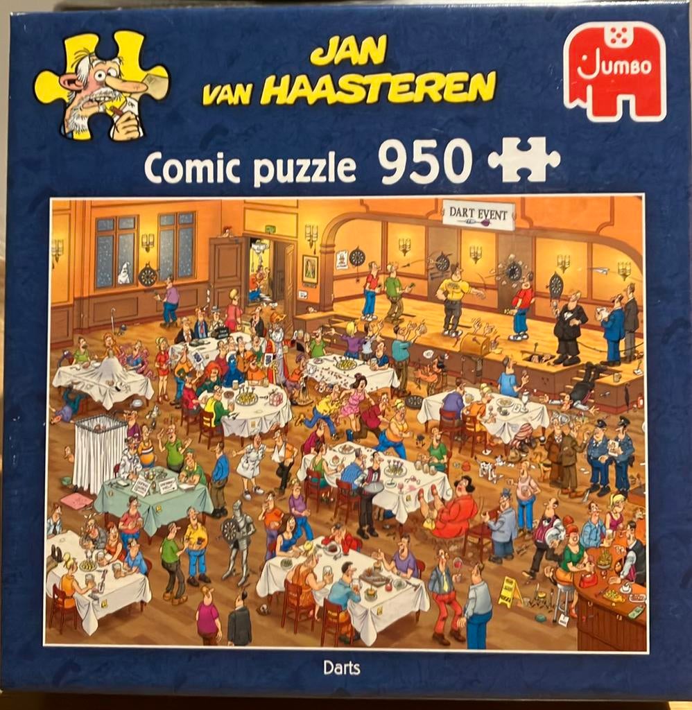 Jan van Haasteren 950st “darts”, Hobby en Vrije tijd, Ophalen, Gebruikt