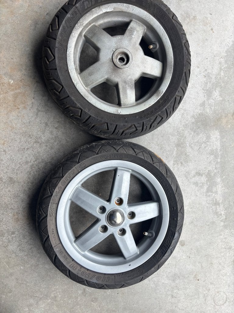 Vespa lx velgenset, Ophalen, Gebruikt