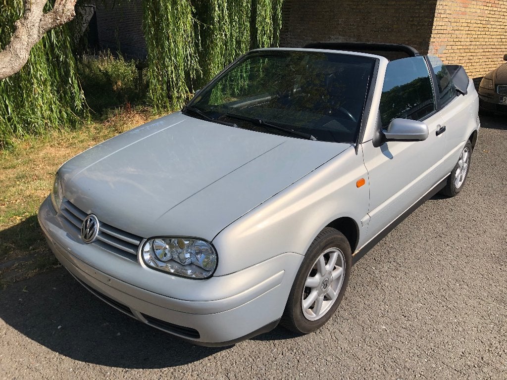 Golf4 cabrio, Auto's, Zwart, 4 cilinders, Cabriolet, Leder