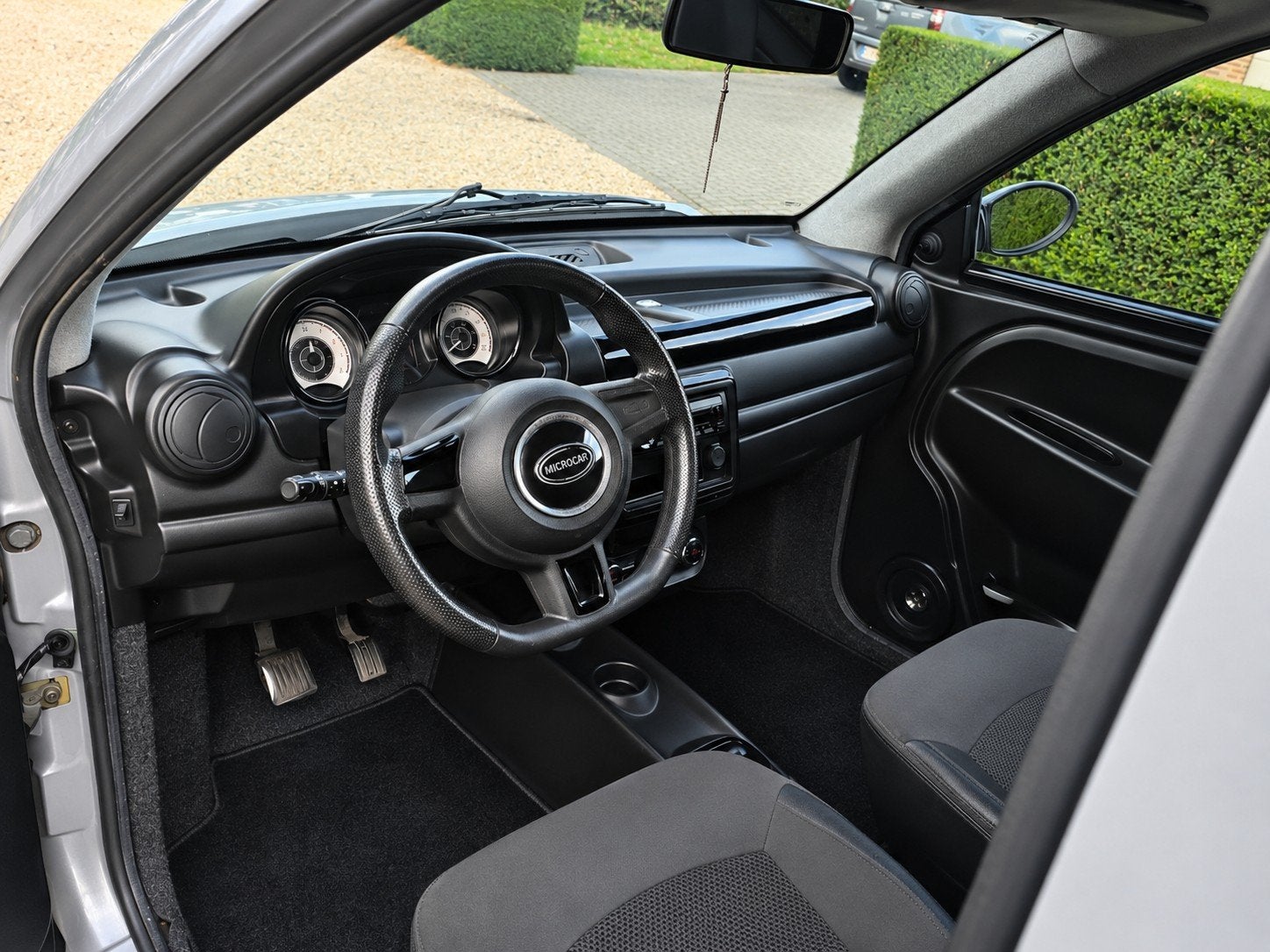 Aixam microcar MGO DCI 492 stille motor* parkstand* topstaat, Auto's, Leder en Stof, Bedrijf, Diesel, Zilver of Grijs