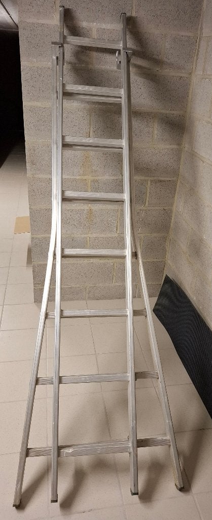Échelle, Enlèvement, Utilisé, Échelle, 2 à 4 mètres