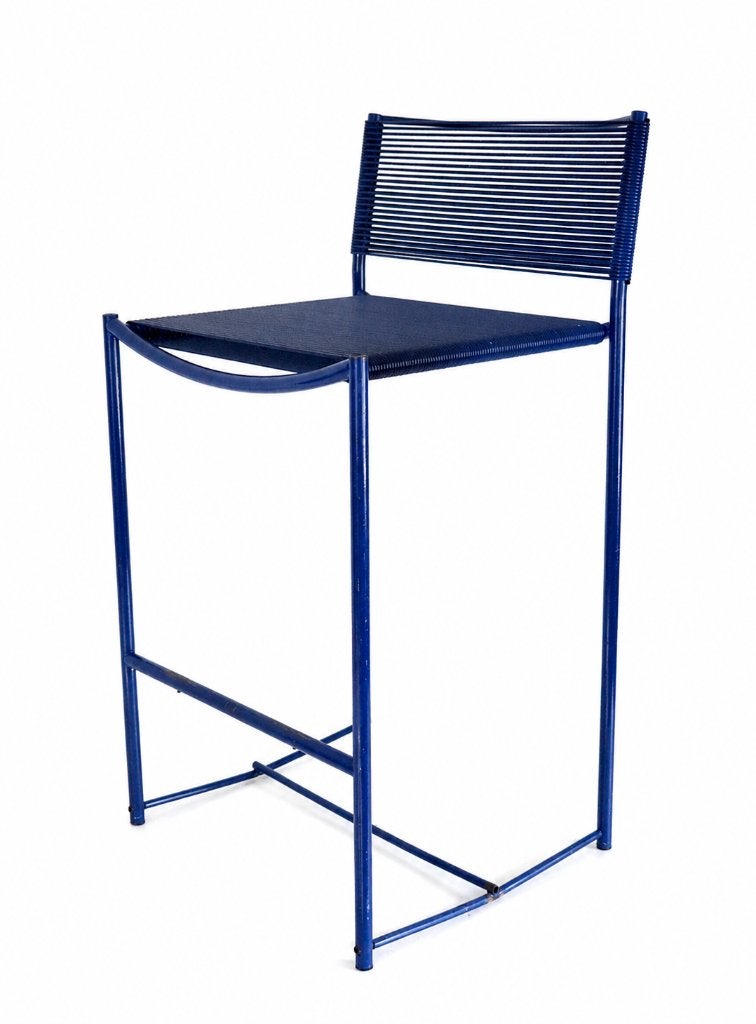 Spaghetti design bar stoel - Belotti Kruk - Alias Italy 1980, Ophalen, Stoel, Gemerkt