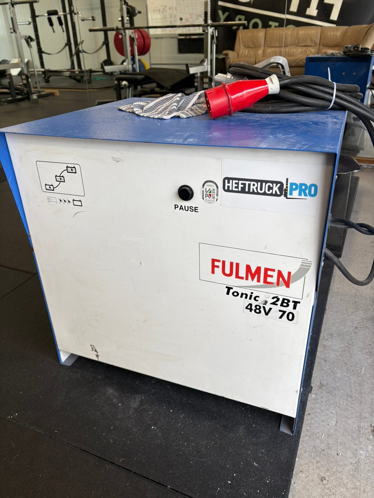 Heftruck lader perfecte staat