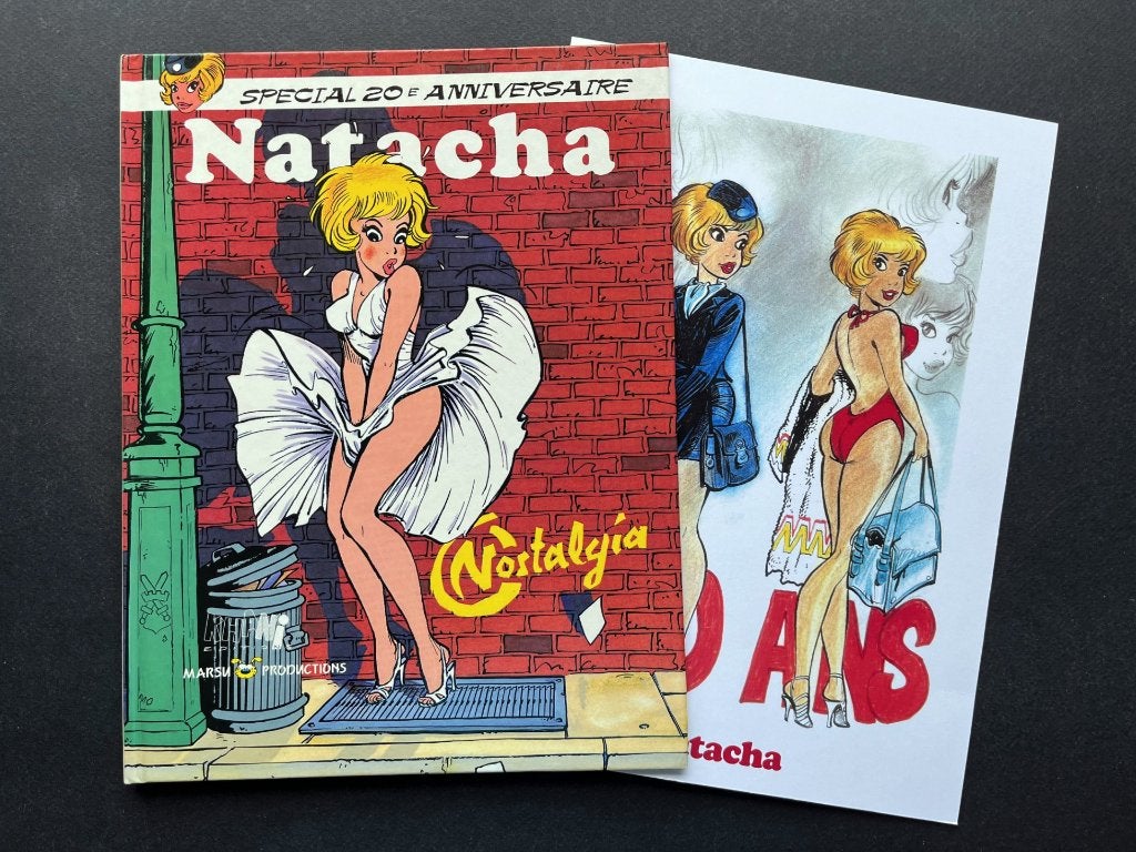 Natacha HS01 + XL- Nostalgia-Spécial 20 ans-EO1990-MarsuProd, Enlèvement ou Envoi