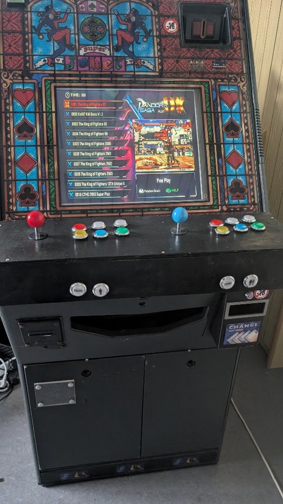 Arcade Machine – Omgebouwde Joker Slotkast – 26.800+ Games, Enlèvement, Utilisé