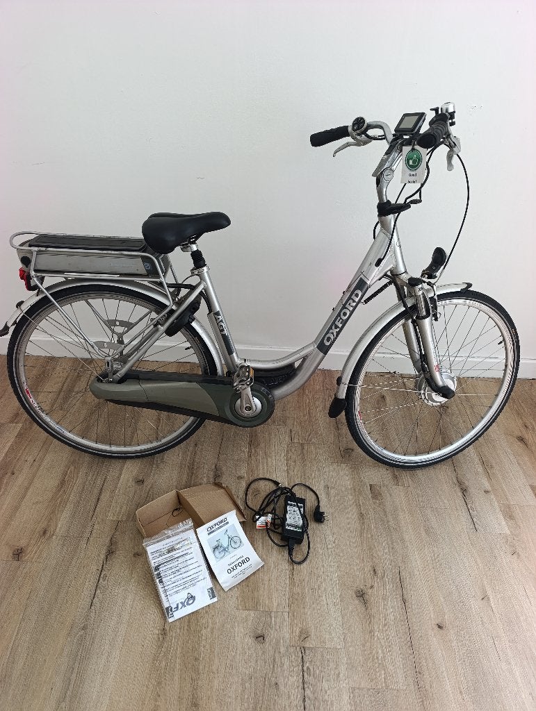 elektrische dames fiets OXFORD €185 baterij kapot, Ophalen, Gebruikt