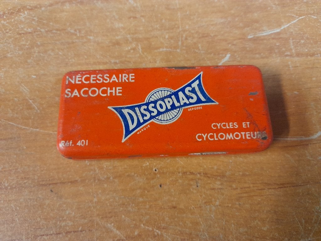 ancienne boite vide dissoplast necessaire sacoche, Enlèvement ou Envoi, Utilisé, Autres types