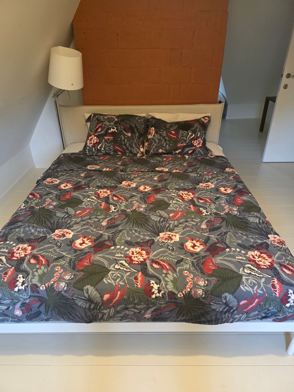 ikea bed met matras. 160cm, Ophalen, 210 cm, Tweepersoons, Zo goed als nieuw