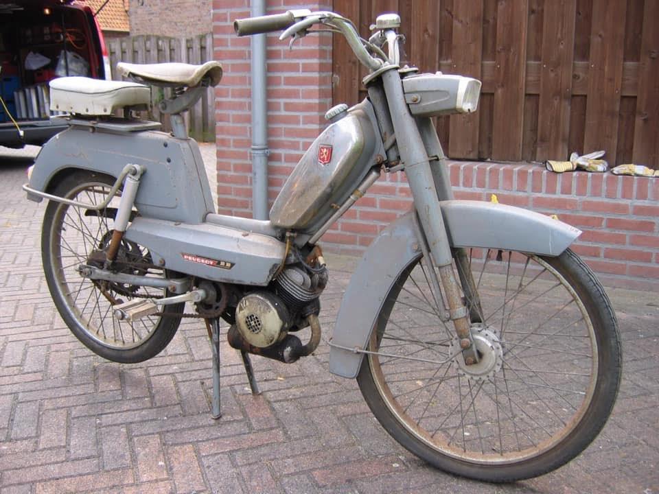 Barn Find: Peugeot brommer 1968 type BB, Fietsen en Brommers, Ophalen, Gebruikt