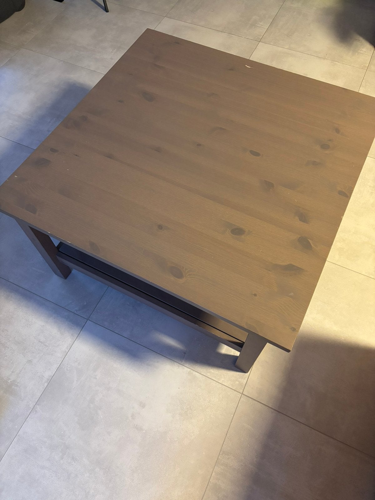 Table de salon, Maison & Meubles, 50 à 100 cm, Carré, Enlèvement, Utilisé
