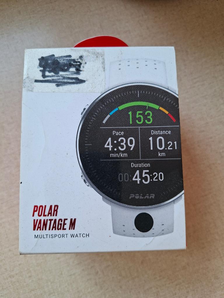 Polar vantage M, Handtassen en Accessoires, Sporthorloges, Ophalen, Gebruikt, Zwart, Polar