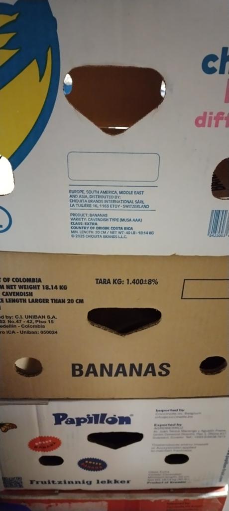 Verhuisdoos bananen, Doe-het-zelf en Bouw, Kratten en Dozen, Ophalen