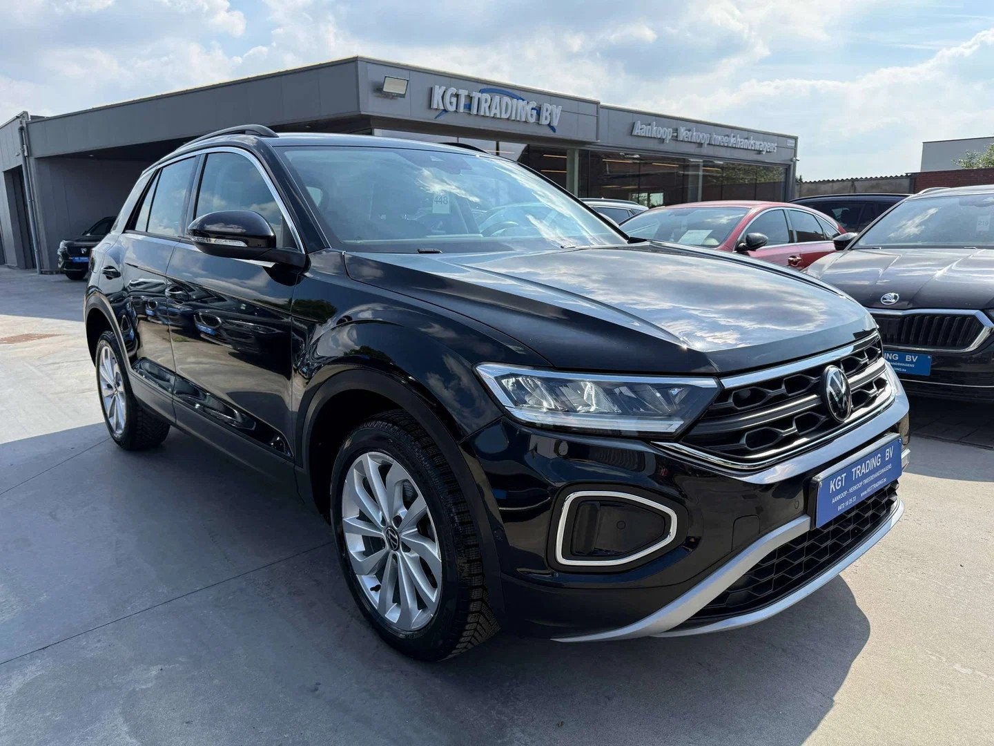 Volkswagen T-Roc 1.0 TSI VIRTUAL CAMERA NAVIGATIE FULL LED C, Auto's, Volkswagen, 118 g/km, Stof, Zwart, 5 deurs