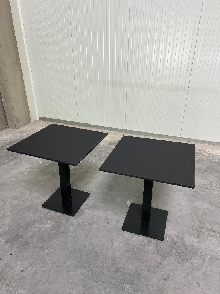 Gispen lage tafel vierkant, Huis en Inrichting, Tafels | Eettafels, Ophalen, 50 tot 100 cm, Vierkant, 50 tot 100 cm