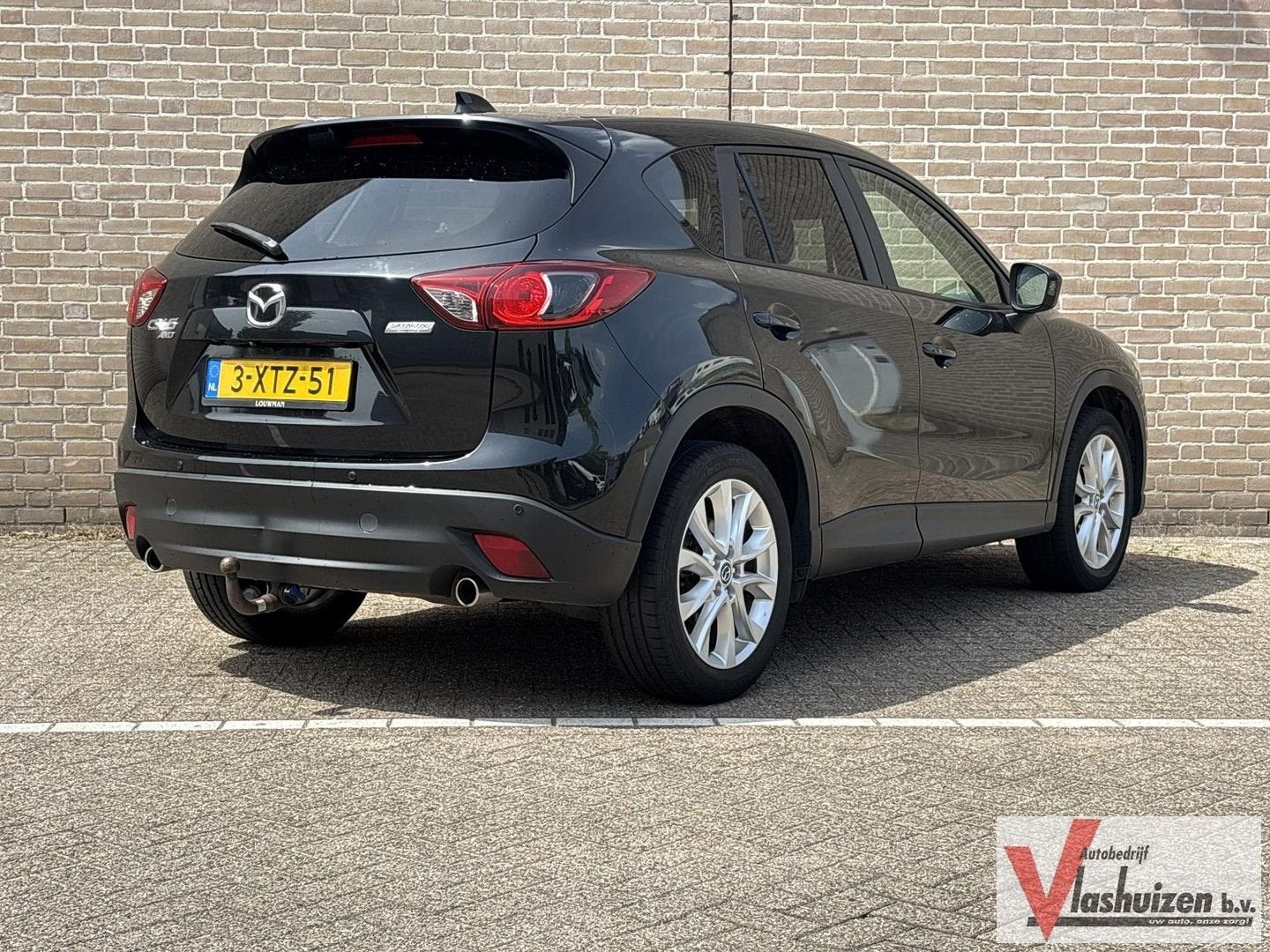 Mazda CX-5 2.2D HP GT-M 4WD | Leder | Cllimate | Cruise | Na, Parkeersensor, Zwart, Zwart, Bedrijf
