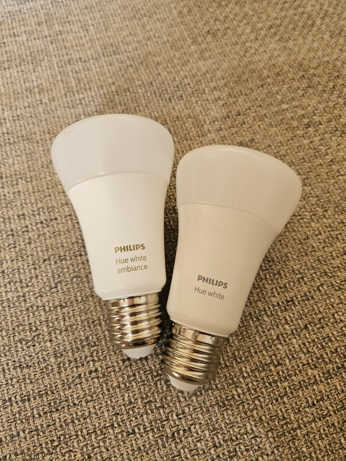 Philips Hue slimme lampen – White & White Ambiance, E27, Philips, Lampe connectée, Bluetooth, E27 (grand)