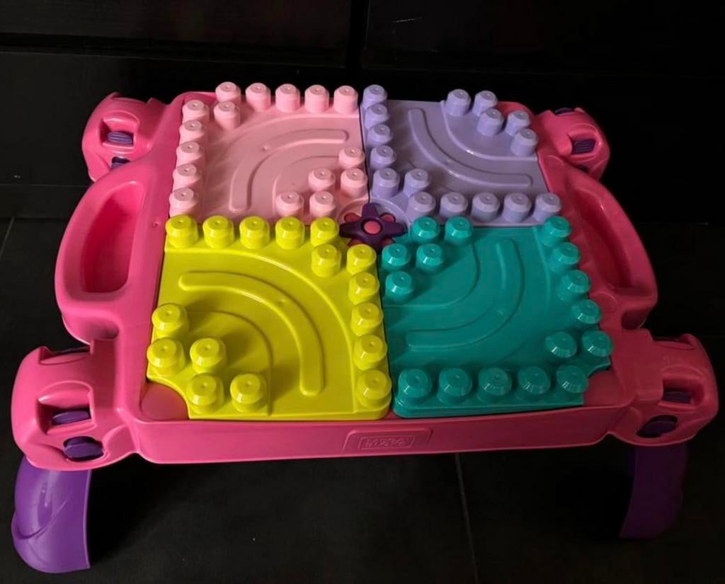 Blokken tafel, Kinderen en Baby's, Ophalen, Zo goed als nieuw