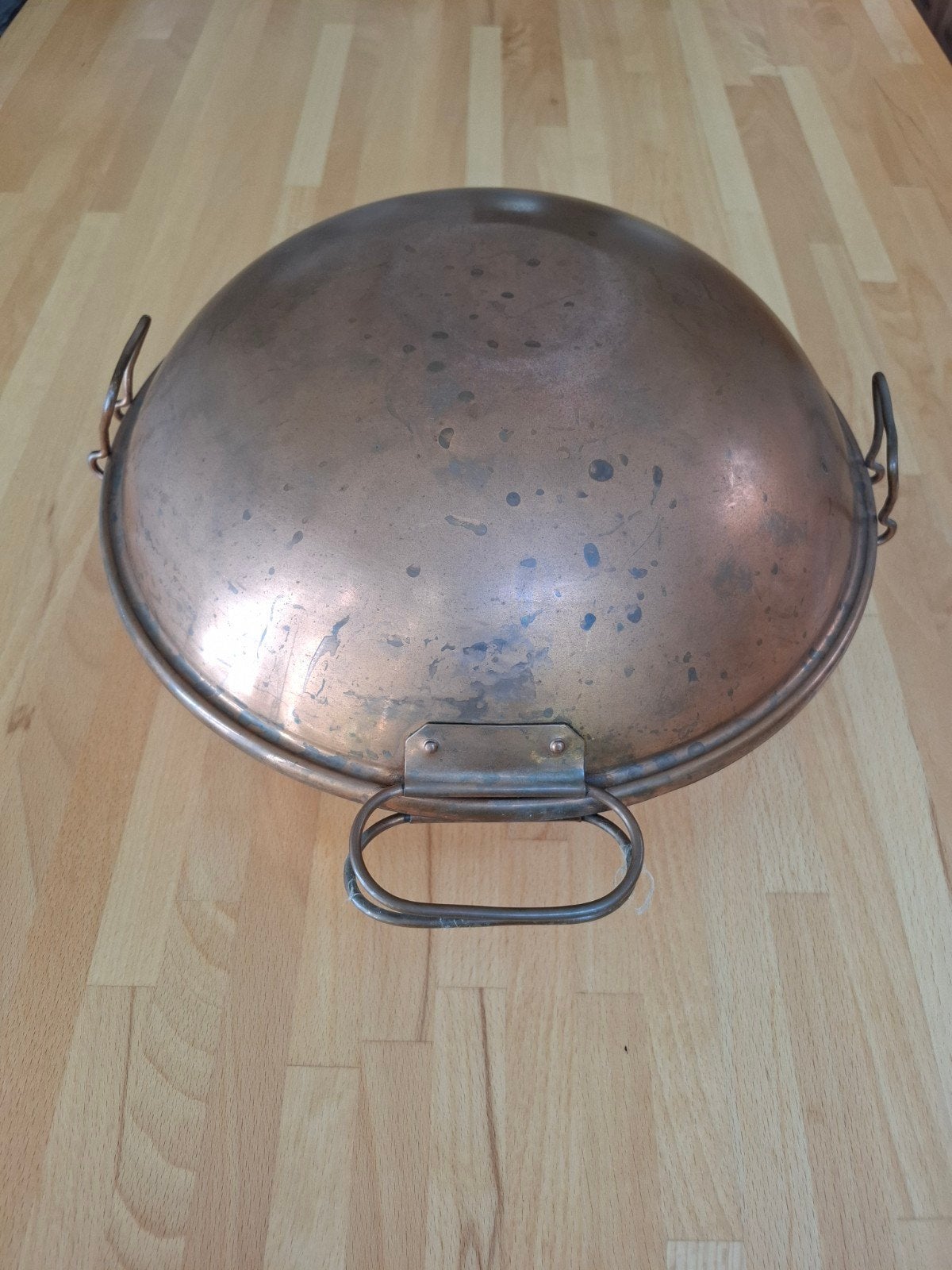 Koperen stoofpot cataplana, Huis en Inrichting, Keuken | Potten en Pannen, Ophalen