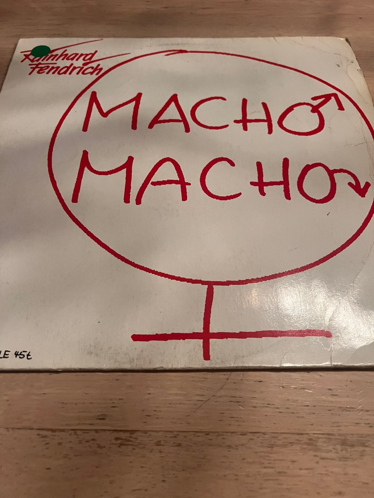 Macho macho rainhard fendrich, Ophalen of Verzenden, Zo goed als nieuw