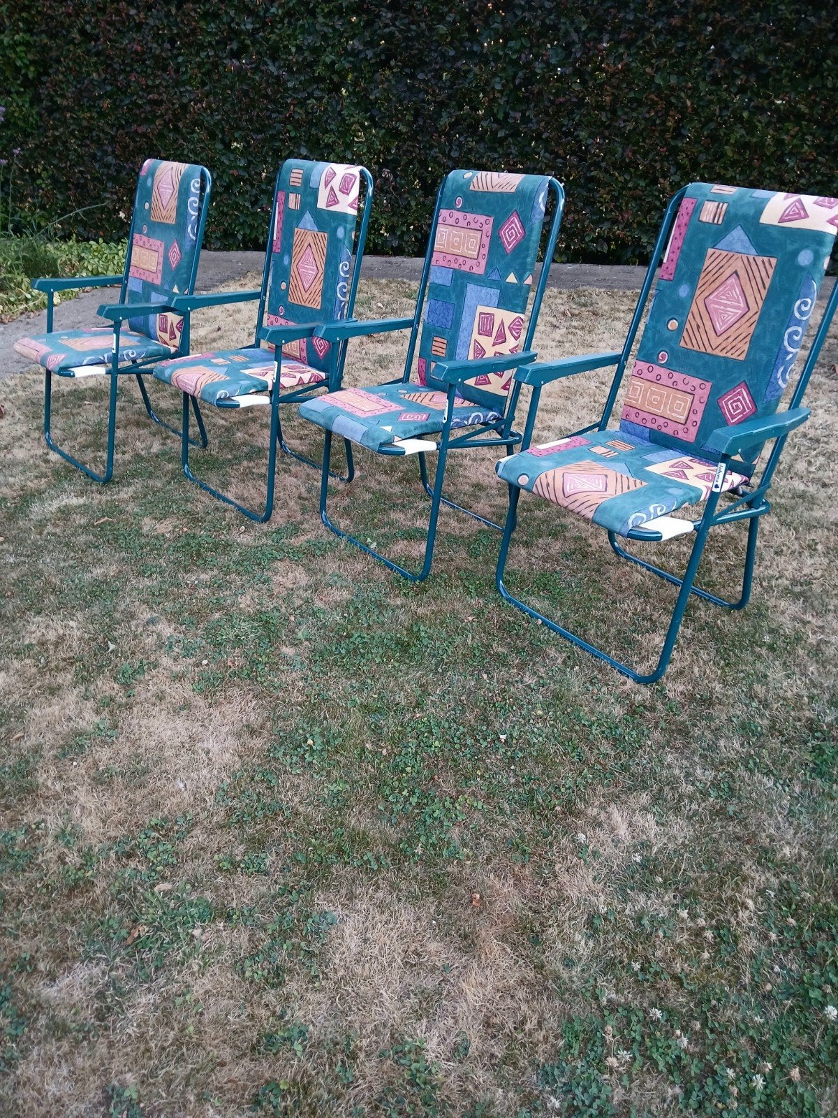 Lafuma plooizetels, Ophalen