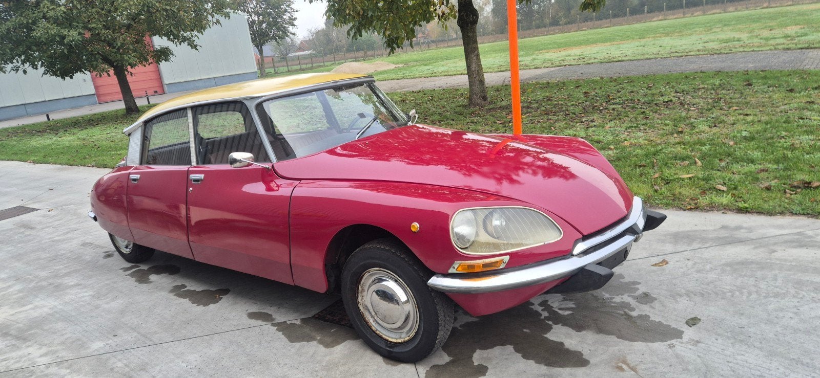 citroen Ds oldtimer, Voorwielaandrijving, 4 deurs, Citroën, Bruin