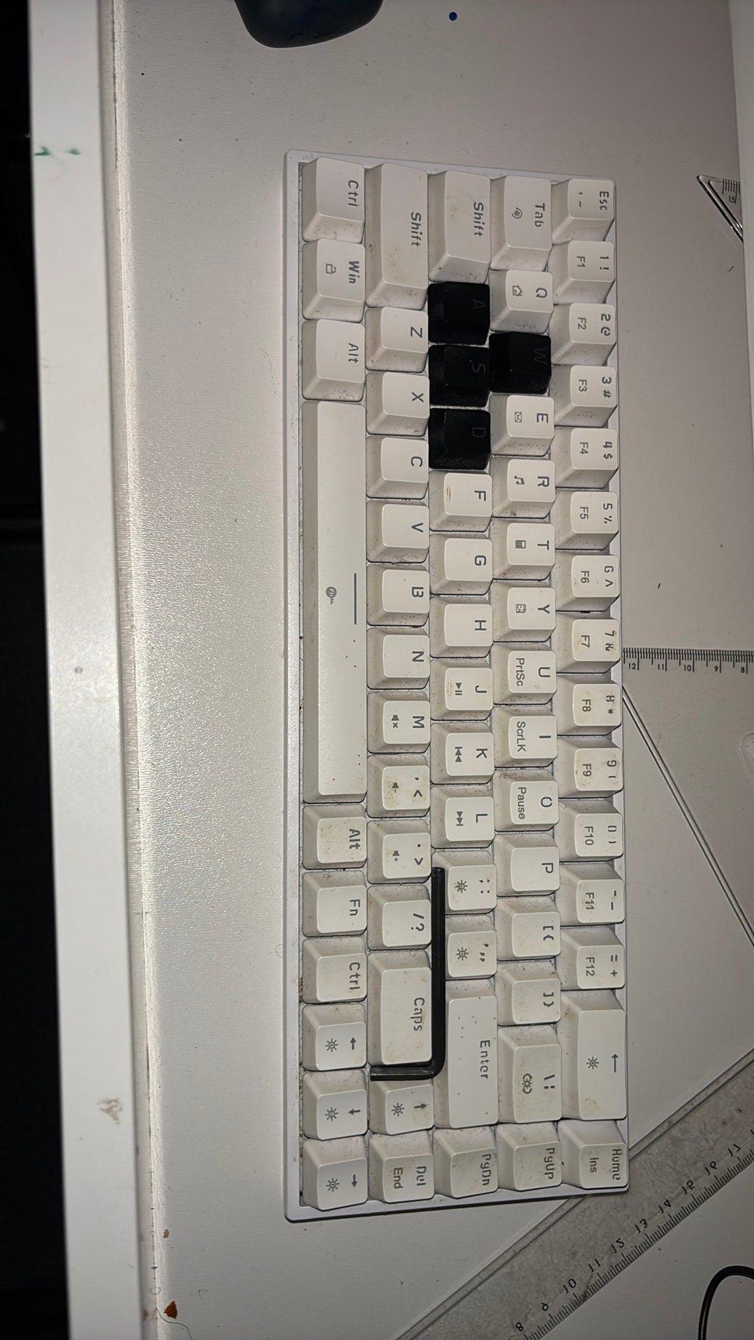 Gaming keyboard qwerty, Computers en Software, Ophalen, Qwerty, Zo goed als nieuw
