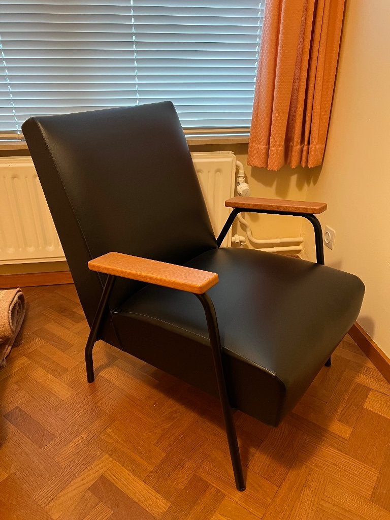 Rio fauteuil PIERRE GUARICHE, Maison & Meubles, Enlèvement, Comme neuf, 75 à 100 cm, 50 à 75 cm