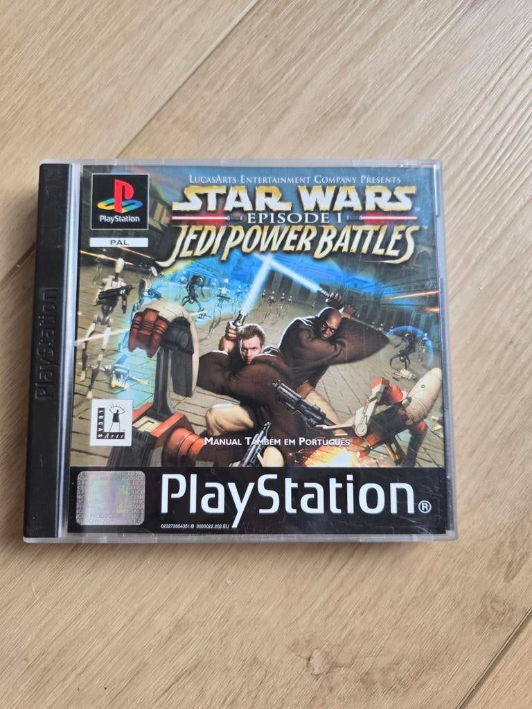 PS1 Game Star Wars episode 1 Jedi Power Battles werkt, Enlèvement ou Envoi
