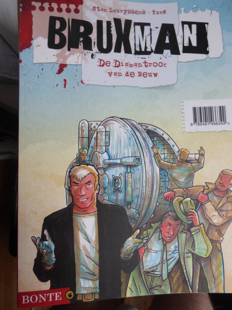 bruxxman ,  wraak lange wapper , diamantroof v/d eeuw, Boeken, Ophalen of Verzenden