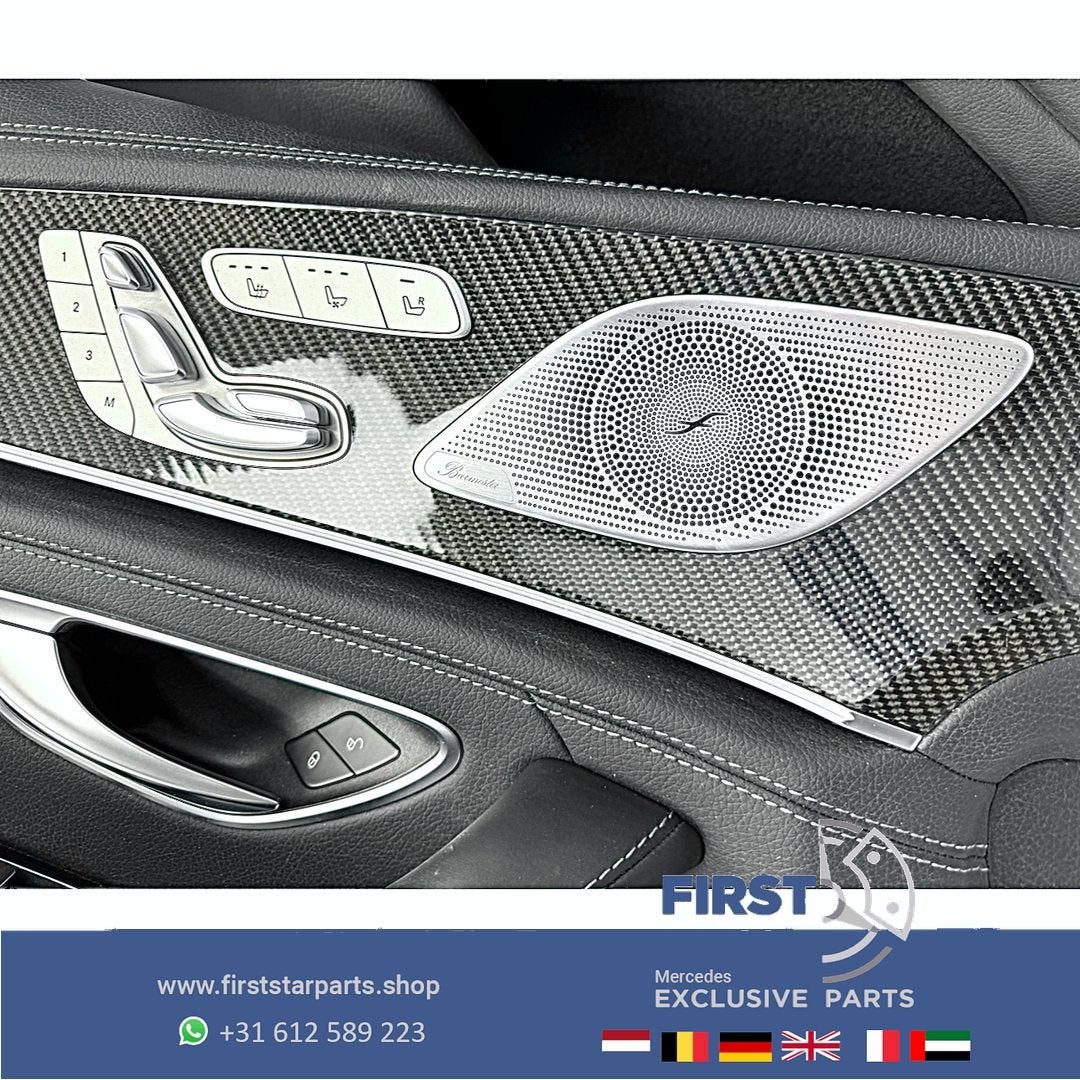W257 C257 CLS KLASSE CARBON DEURPANEEL SET INTERIEUR LRVA PO, Gebruikt, -, Ophalen of Verzenden, -